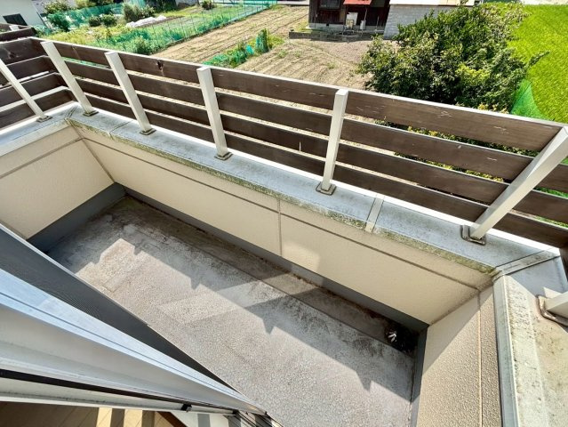 ピュアコートのバルコニー