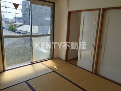 【和室】 | 三恵ハウスB | 来客時にも便利な和室付き