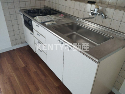 【キッチン】 | 三恵ハウスB | 使いやすいキッチンです