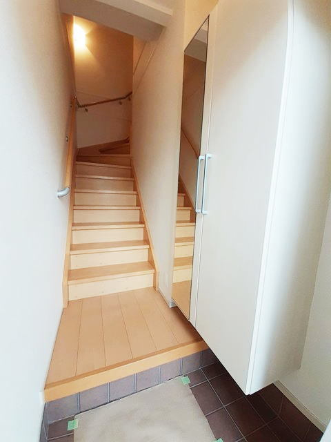 ラフレシールⅡの玄関