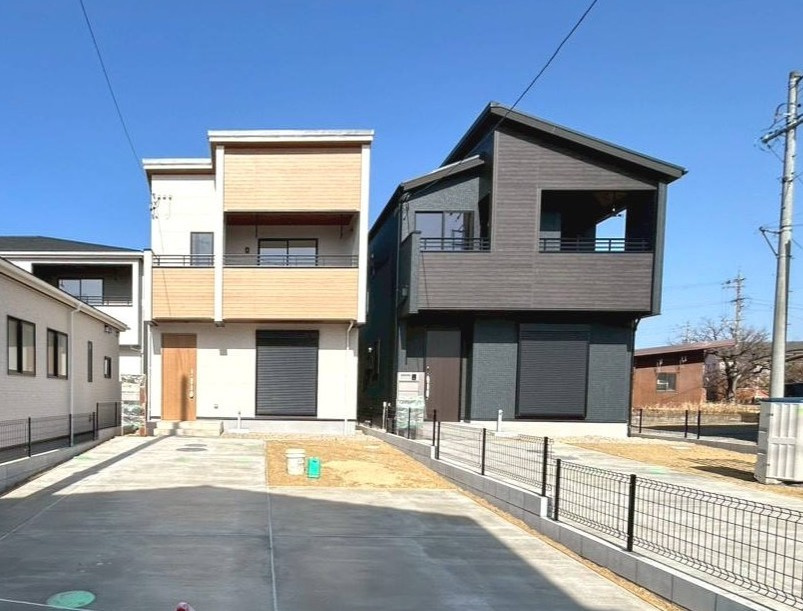 ブルーミングガーデン　江南市江森町西　全4区画分譲の外観|「現地（2025年12月5日）撮影」　
■外観写真　
■ヤマダ不動産　株式会社リライフ　