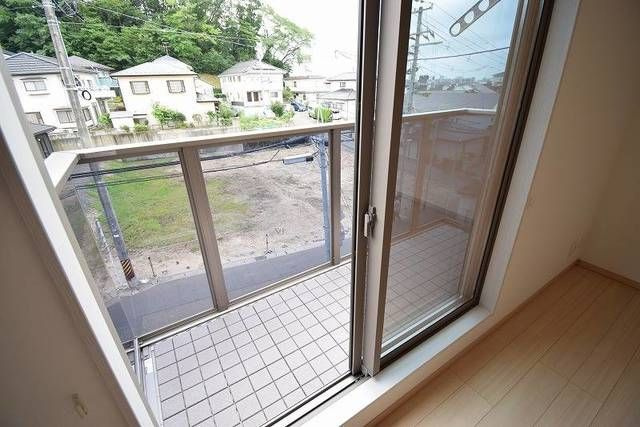 シンティラーレ小松島のバルコニー