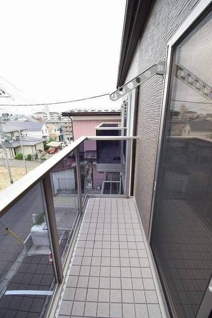 シンティラーレ小松島のバルコニー