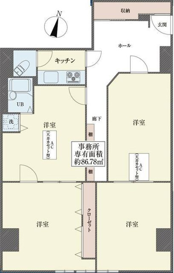 【間取り】 | シャンボール洗足池 |  