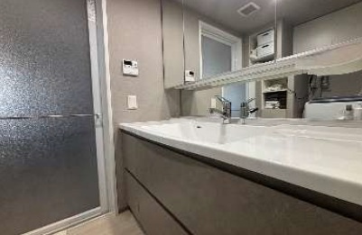 レ・ジェイド須磨妙法寺駅前の独立洗面台