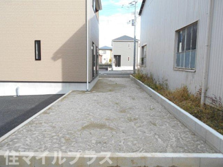 【庭】 | 郡山市富久山町福原新築一戸建て8棟 | お庭でゆったりと過ごせます