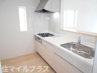 【キッチン】 | 郡山市富久山町福原新築一戸建て8棟 | きれいなキッチンです