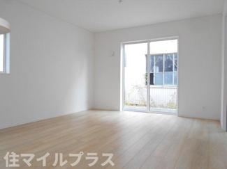 【居間・リビング】 | 郡山市富久山町福原新築一戸建て8棟 | 居間です