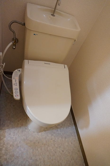 サンビレッジ Bのトイレ|温水洗浄暖房便座