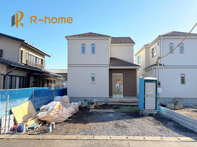 ひたちなか市牛久保2丁目　新築戸建て　A号棟の外観|ご予約を頂ければ、『平日』はもちろん『早朝』や『夜間』もご見学可能です♪お気軽にお申し付けください♪