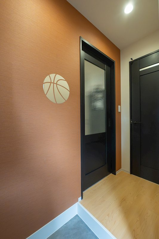 サルースの玄関