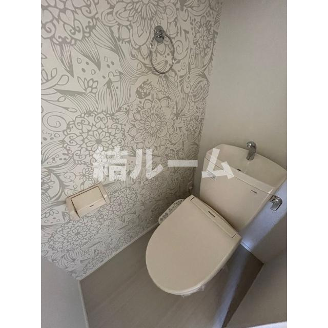 新宿区高田馬場２丁目のアパートのトイレ