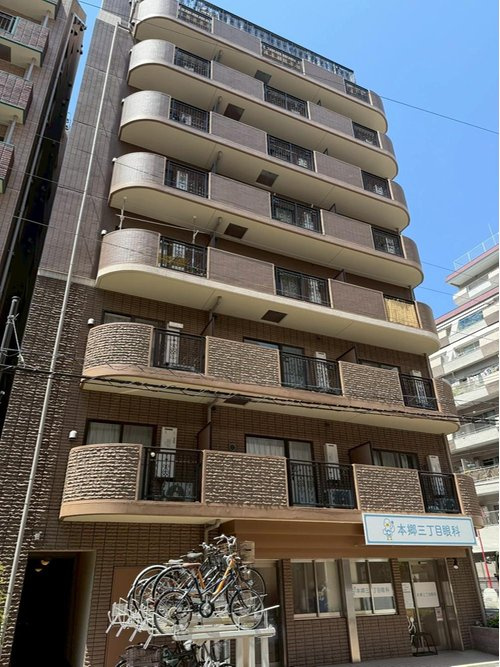 スカーラ文京本郷スカイプラザの外観