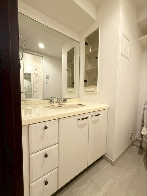 スカーラ文京本郷スカイプラザの独立洗面台