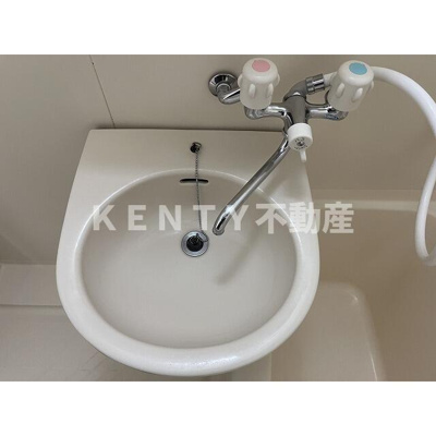 【洗面所】 | ライブ西蒲田 | 広い洗面スペース