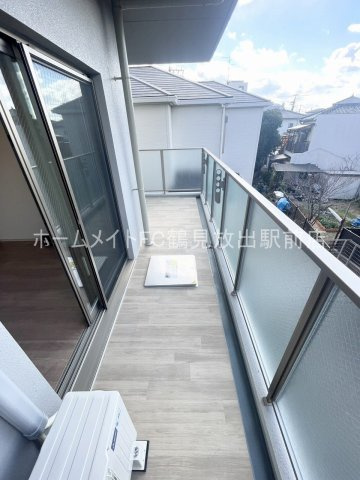 大阪市鶴見区今津南４丁目の賃貸マンションのバルコニー