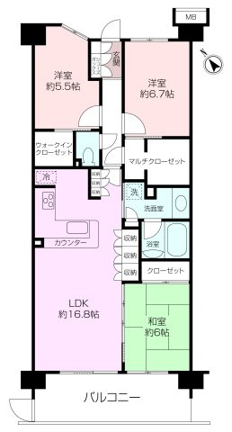 ルネ北久里浜シエルコートの画像
