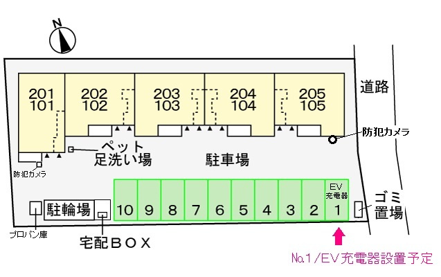 ラスヴェートの区画図