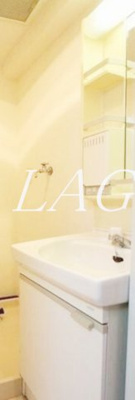 【洗面所】 | マイキャッスル桜ヶ丘 | 独立洗面台です。