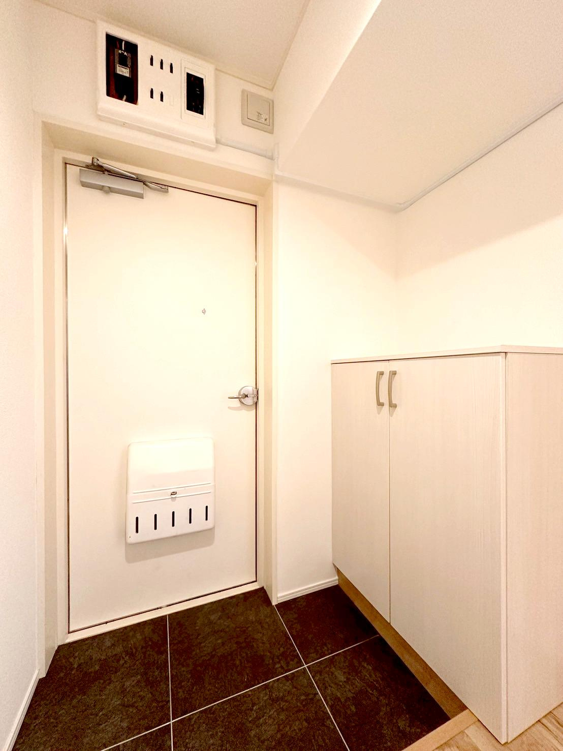 グリーンハイツ金町の玄関