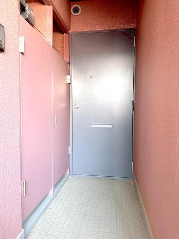 グリーンハイツ金町の玄関