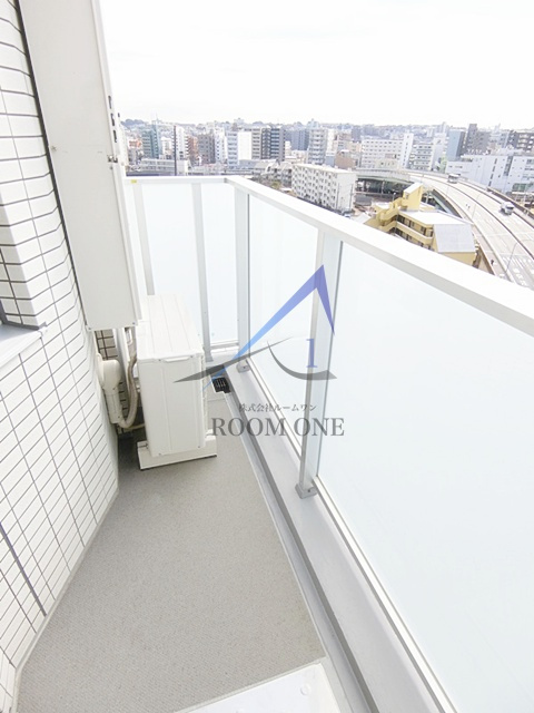 ディアレイシャス横浜WESTのバルコニー|バルコニーです。