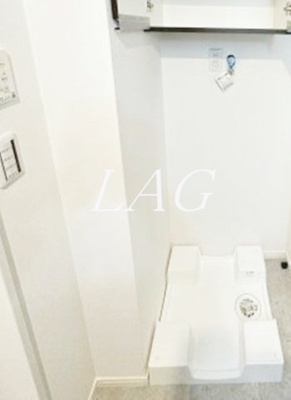 【設備】 | ベイルームアーバン海老名 | 室内洗濯機置き場です。