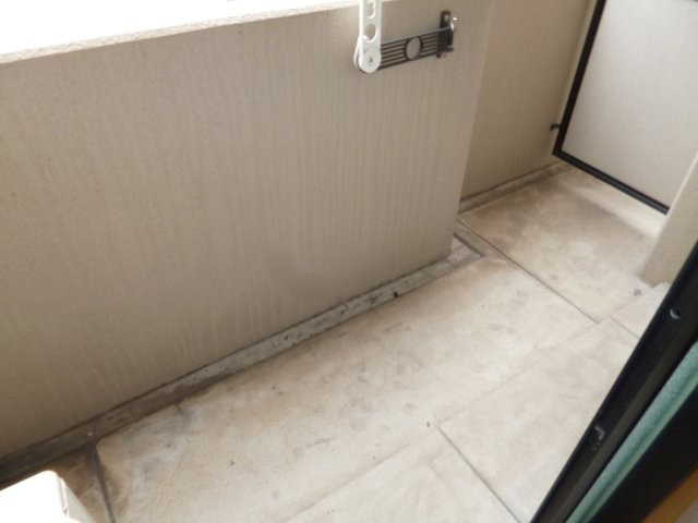 ＪＲＢハイツ倉敷駅前のバルコニー