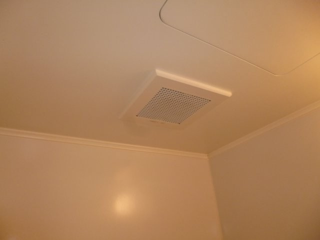 ＪＲＢハイツ倉敷駅前の浴室|浴室換気扇