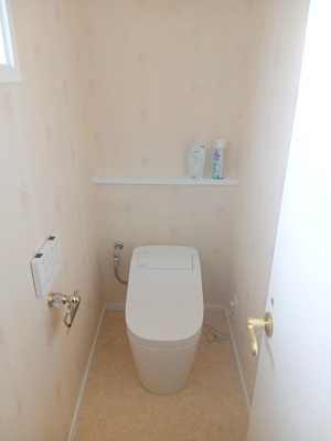 【トイレ】 | 八幡市男山長沢　店舗付き住宅