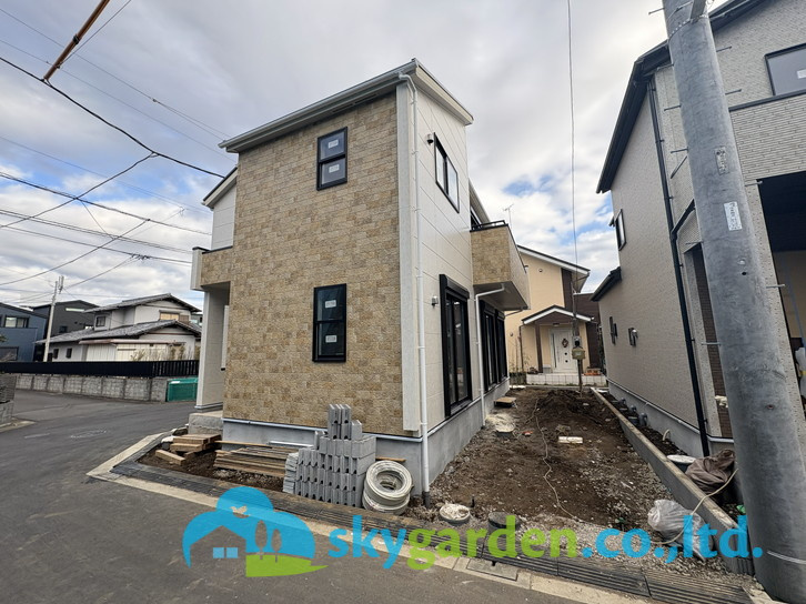 茅ヶ崎市円蔵2期　新築戸建　全5棟1号棟の外観