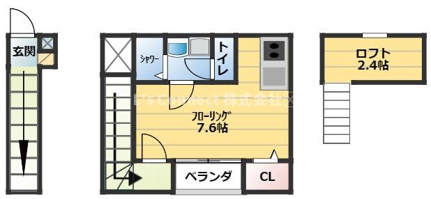 【間取り】 | 【５万円パックあり】KIKUNA原町
