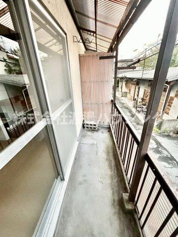 加美北6丁目テラスハウスのバルコニー