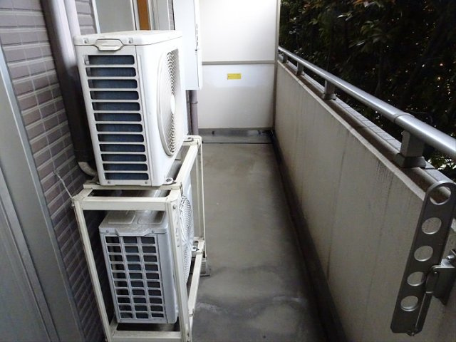 レジデンスミヤビのバルコニー