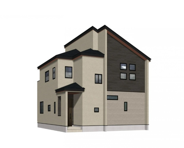 ブルーミングガーデン  水戸市千波町　4期　2の完成予想図