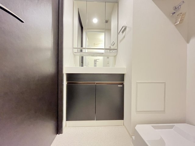 ミルーナヒルズ金町の独立洗面台