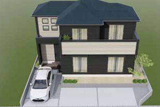 【外観】 | 上尾市原市　新築分譲住宅 | 同仕様外観パース