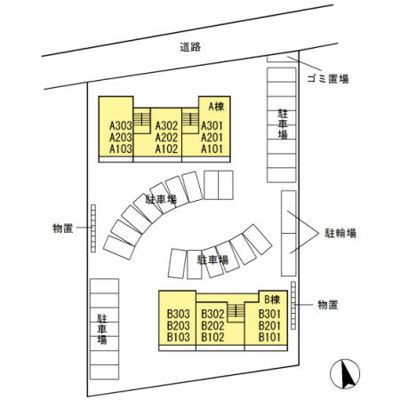 【駐車場】 | Novel Court IMAISE A
