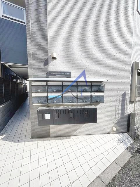 ソリッド堀切菖蒲園弐番館のその他共用部分|集合ポストです。