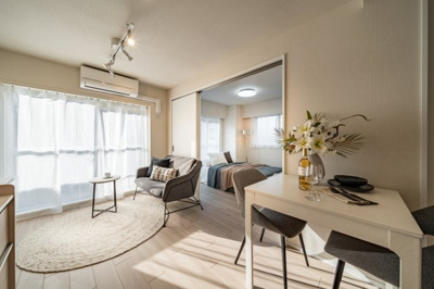 【居間・リビング】 | シャンポール恵比寿 | 新耐震基準適合マンション