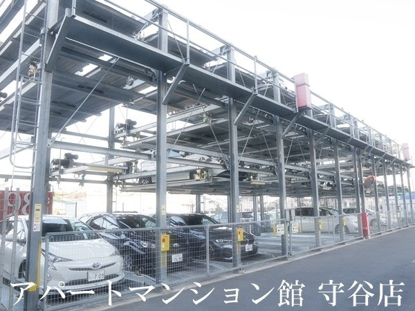 フロンティア・コンフォート研究学園の駐車場|機械式立体駐車場
