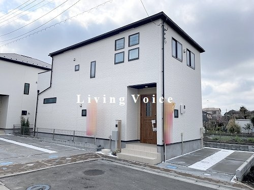 【外観パース】 | 【仲介手数料０円】座間市東原4期　新築一戸建て　全8棟 | 【仲介手数料０円】座間市東原4期　新築一戸建て　全8棟