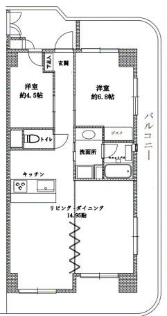 ライオンズマンション北小金の間取り|お客さまが安心して物件探しをできる空間を目指しています！安心・信頼がモットーのお住まいの情報館『クランディア』へ！