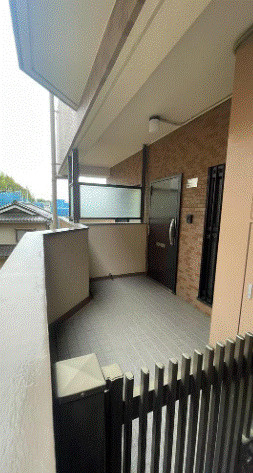 ライオンズマンション北小金の玄関