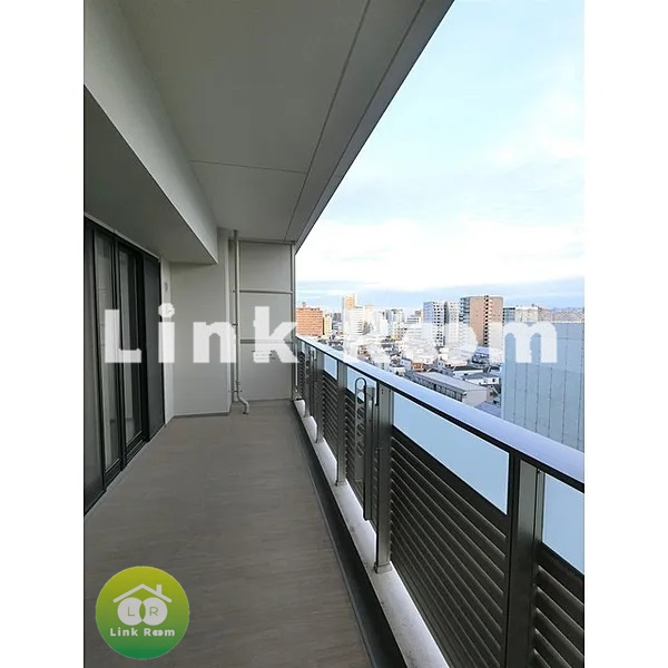 猿江恩賜公園レジデンスのバルコニー