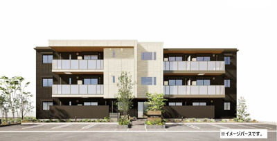 【外観】 | シャーメゾン　カームヴィラ | イメージパース