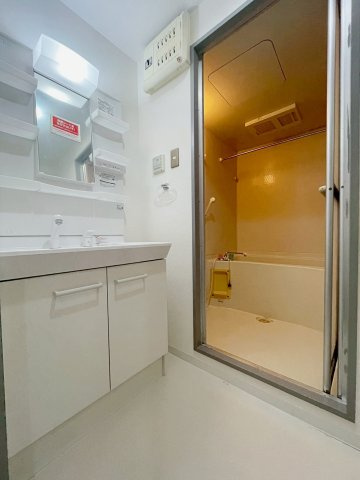 ラルジュ宝塚の洗面所|使いやすい洗面所です