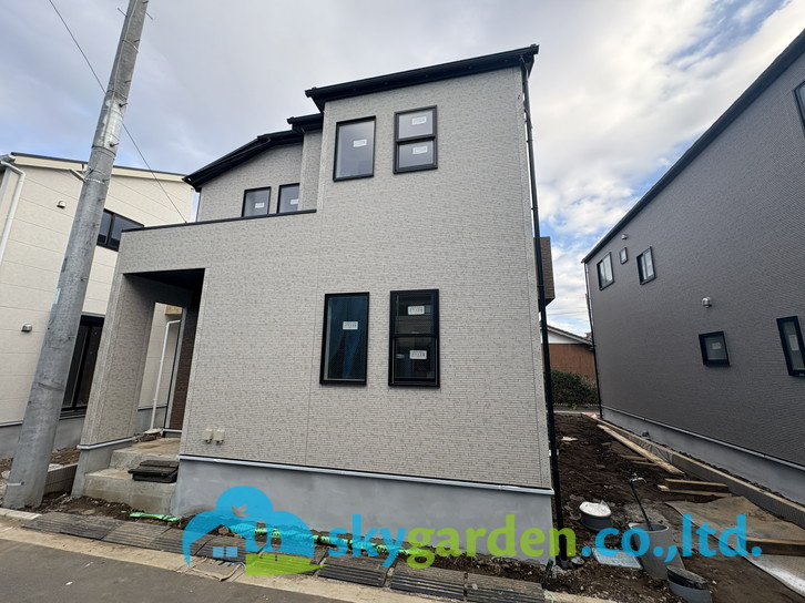 茅ヶ崎市円蔵2期　新築戸建　全5棟2号棟の外観