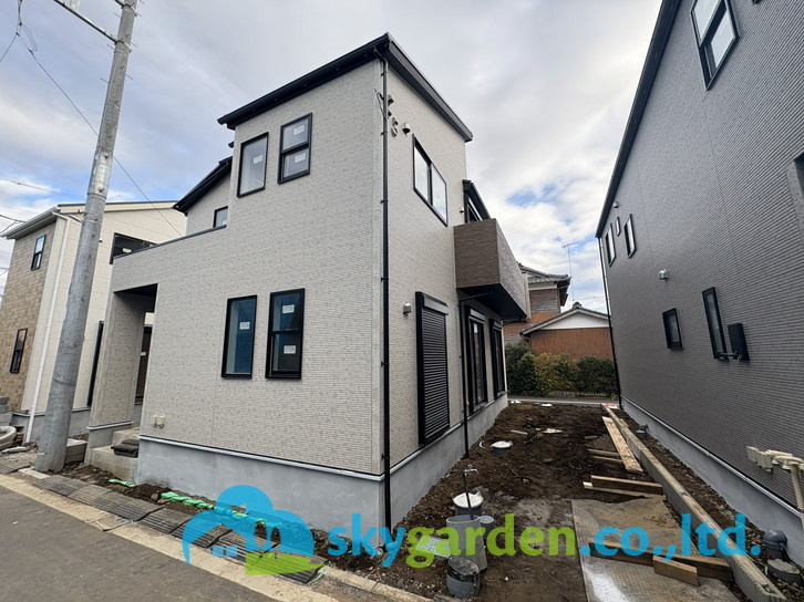 茅ヶ崎市円蔵2期　新築戸建　全5棟2号棟の外観