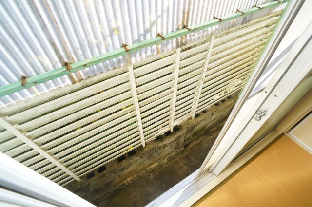 匠ハイツのバルコニー